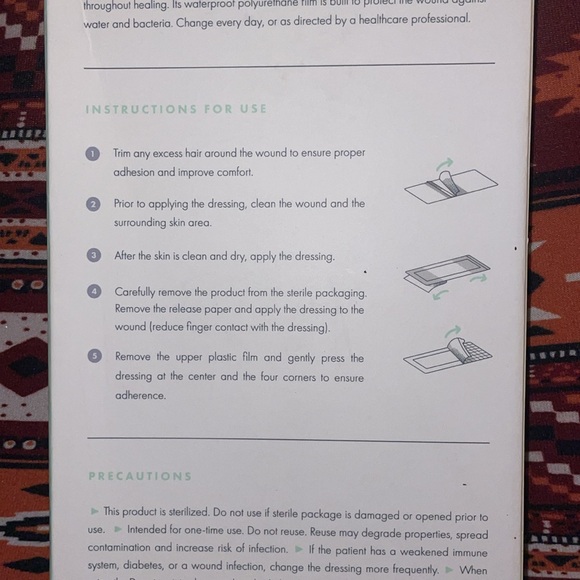 Motif Medical C-Section Dressing System - Picture 3 of 13